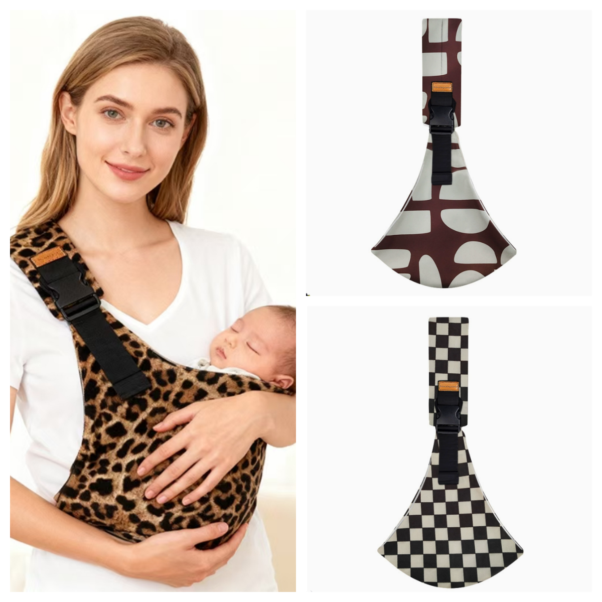 Travel Accessories With Toddler - Baby Carrier Newborn Crossbody Wrap Baby
