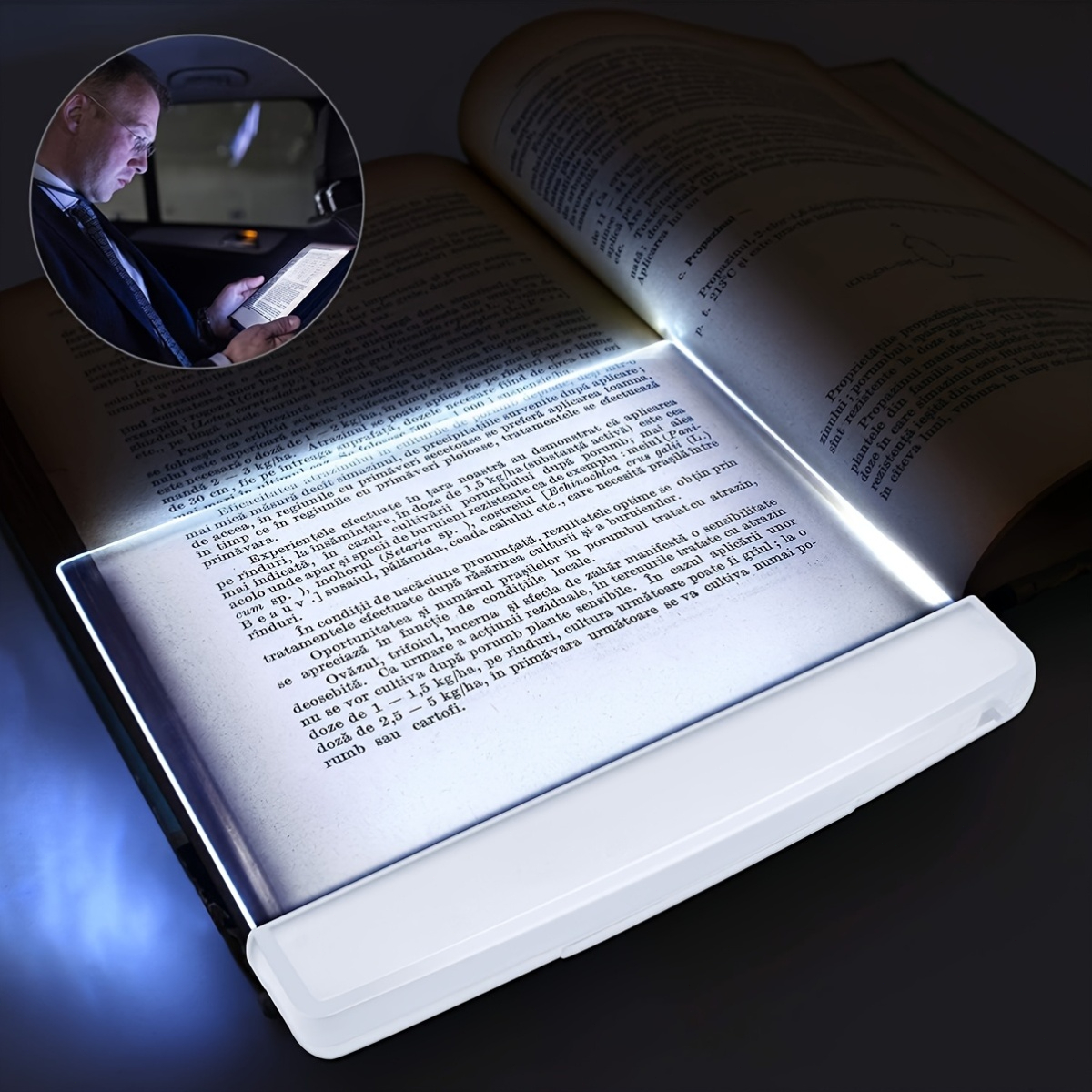 Book Light Flexible - LED Reading Lamp for Bedroom,Eye Protection