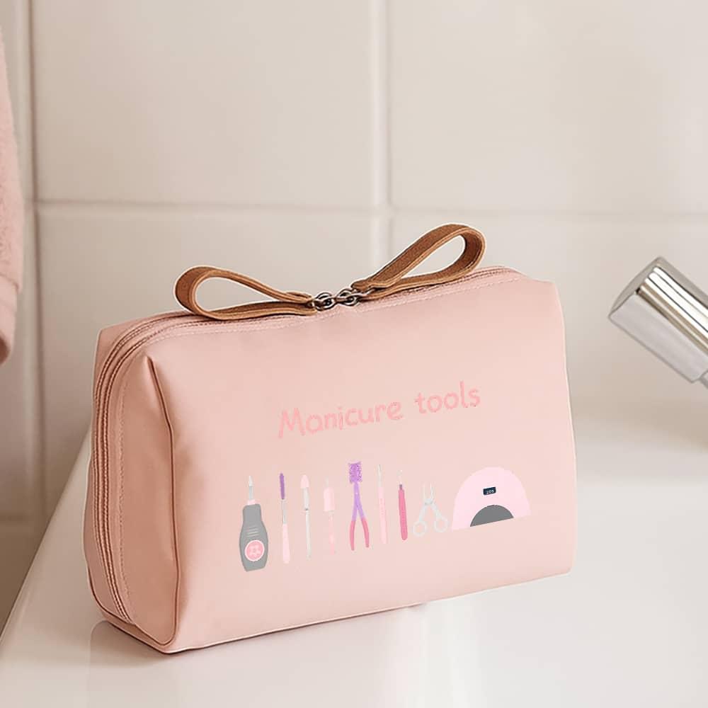 Travel Accessories As Gifts - Toiletry Travel Bag with Adorable Manicure
