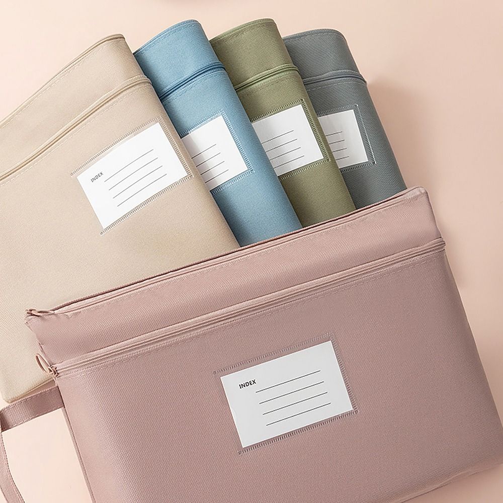Document Organizer Folder - Portable Waterproof File Organizer Double Layers