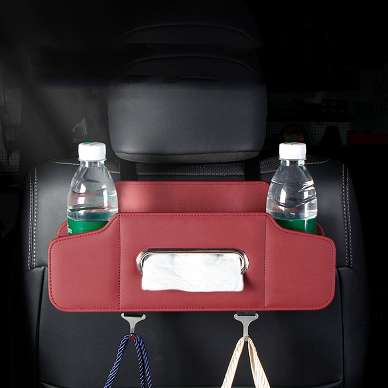 Travel Accessories Organizer - Car Backseat Organizer with Cup Holder