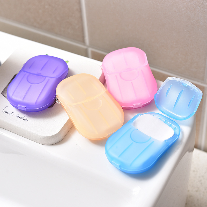 Travel Accessories Kit - 20 PCS Travel Soap Paper Disposable