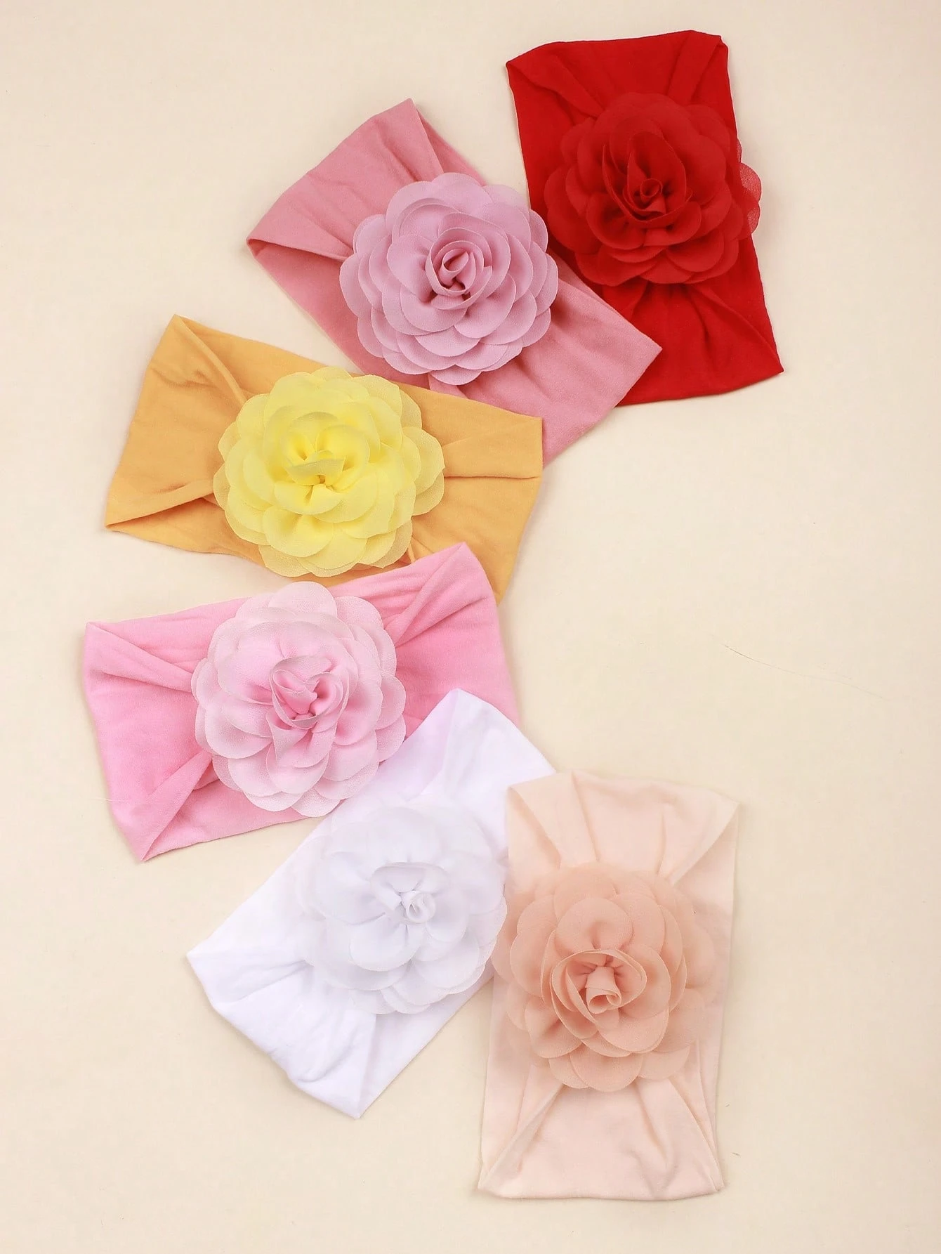 Travel Accessories With Toddler - 6pcs Candy Color Soft Elastic Baby