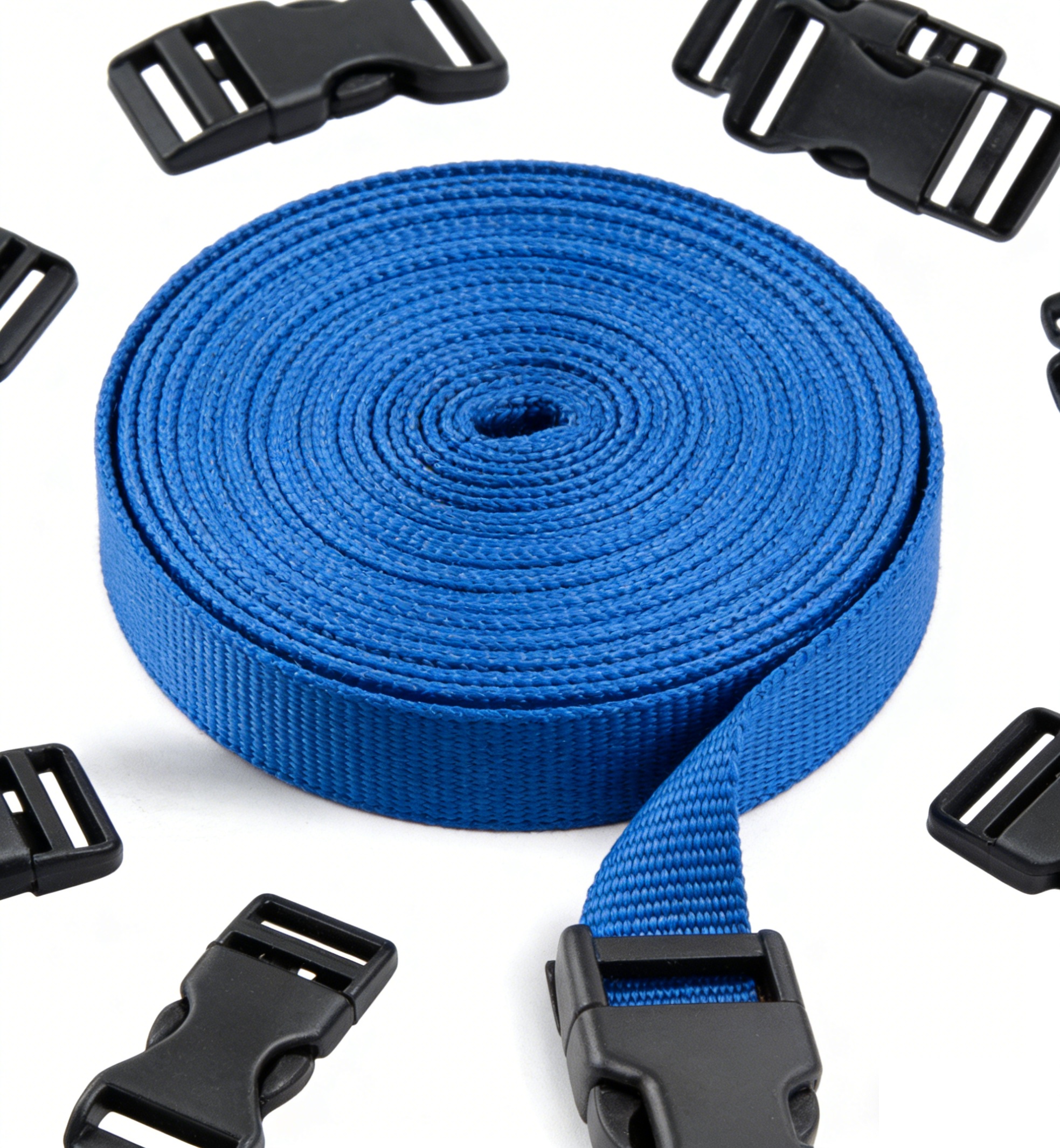 Travel Accessories Luggage Straps - 4M Nylon Webbing Strap with 10