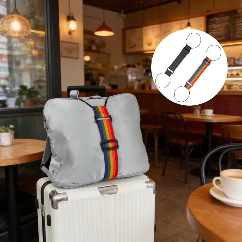 Travel Accessories Luggage Straps - Straight Shaped Luggage Straps for Suitcase,
