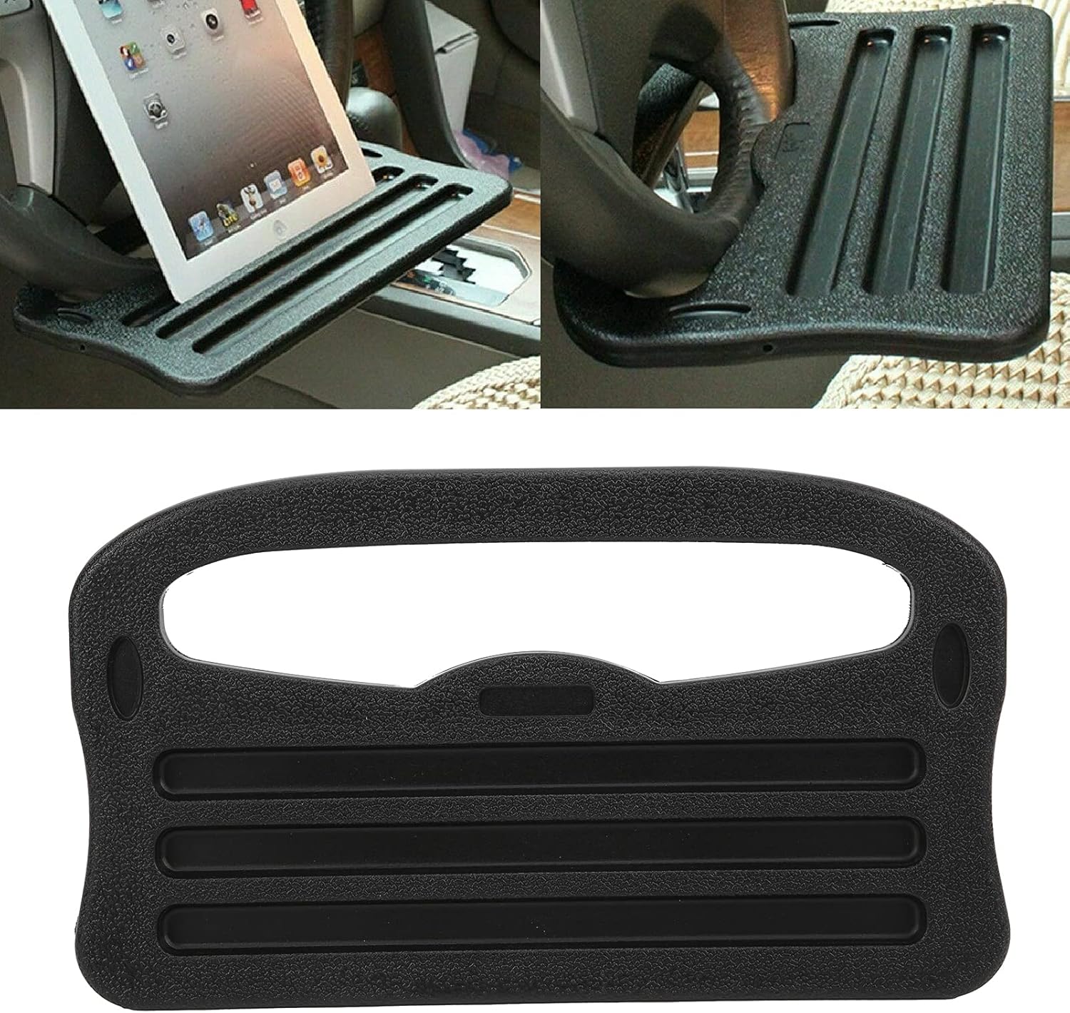 Travel Accessories Organizer - 2in1 Car Steering Wheel Tray Auto
