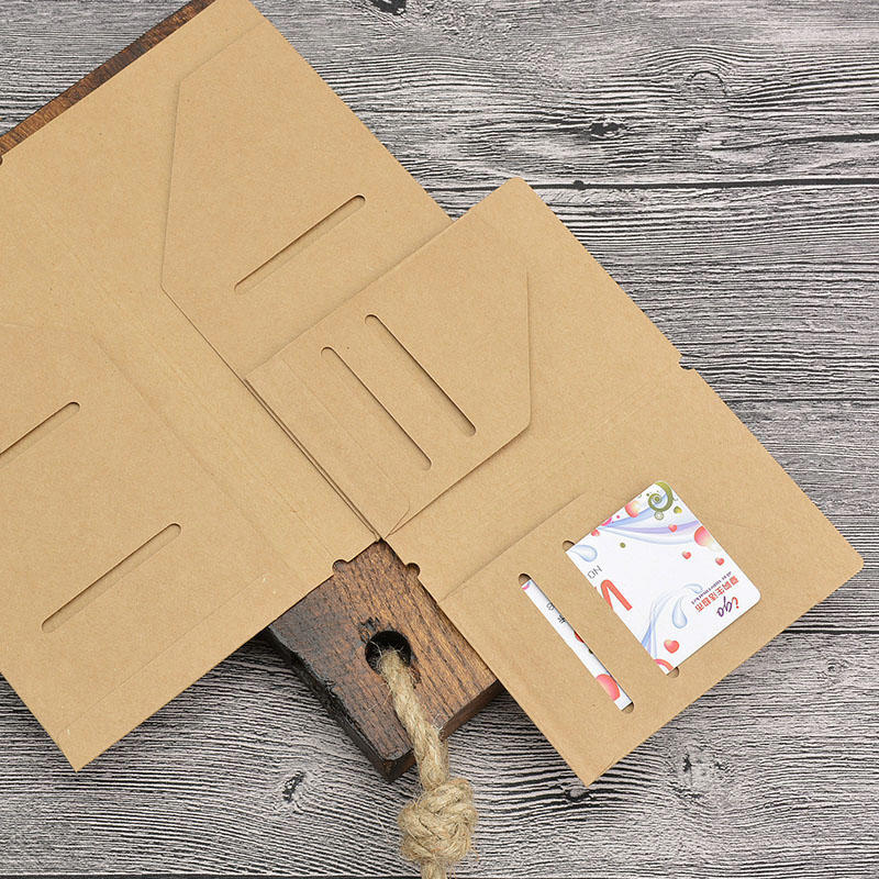 Travel Notebook Journal - Multi-size Kraft Paper Notebook Travel Journal