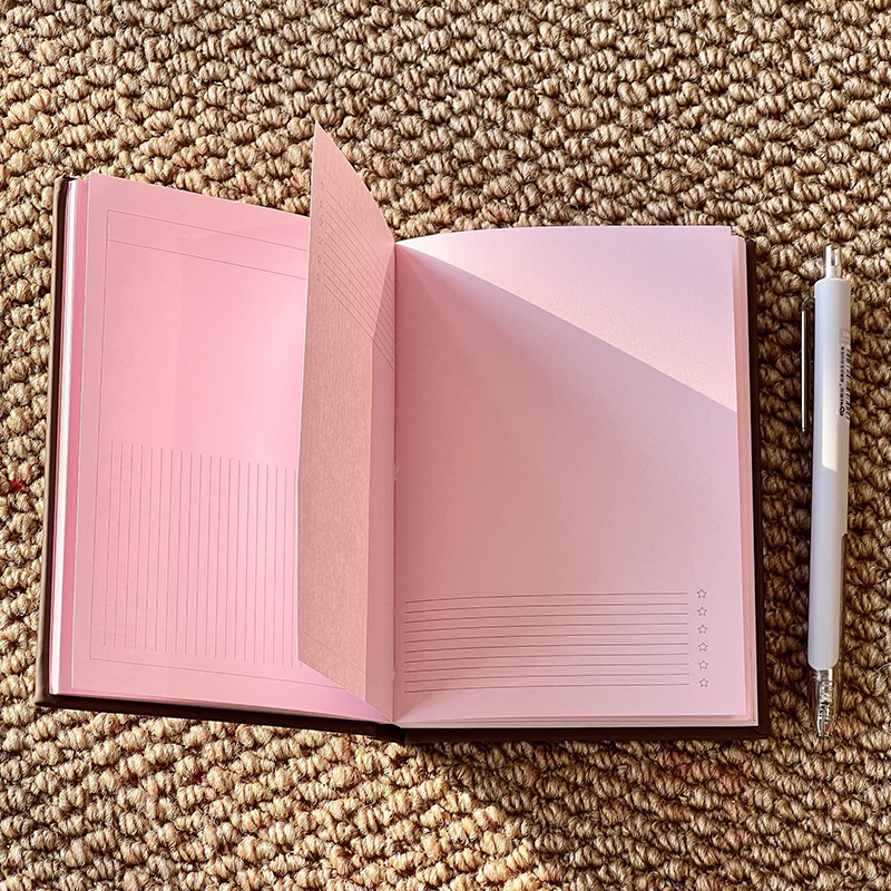 New Strawberry Chocolate Pink  - Travel Notebook Journal incelemesi ve fiyatı