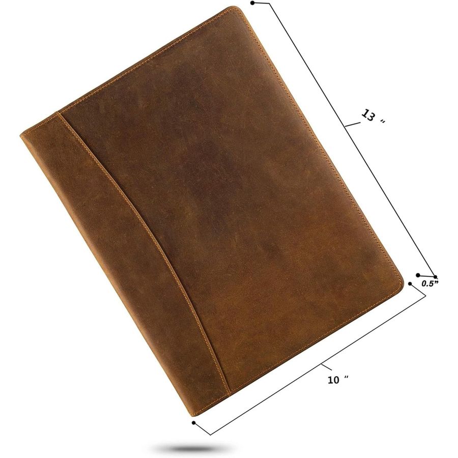 Leather Portfolio, A4 Document - Document Organizer Folder incelemesi ve fiyatı