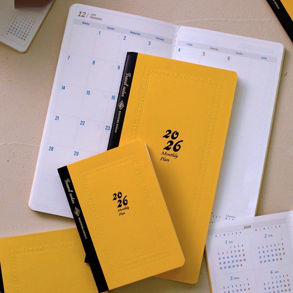 2026 Annual Calendar Plan Sche - Travel Notebook Journal incelemesi ve fiyatı