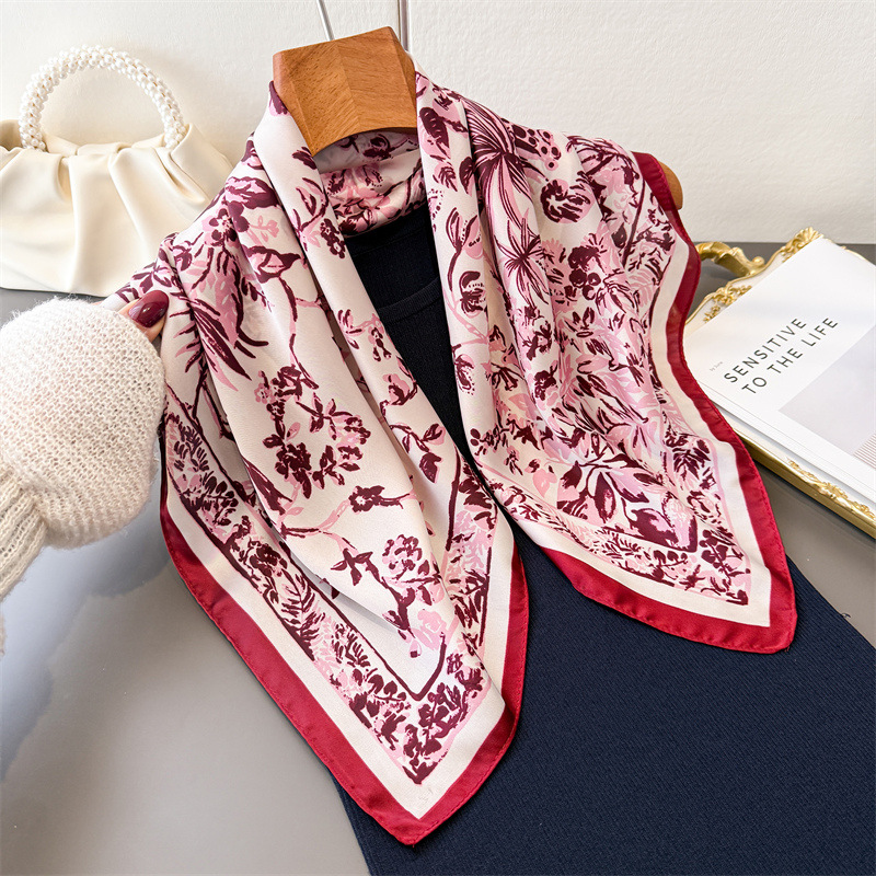 Luxury Summer Square Silk Scar - Travel Accessories Neck incelemesi ve fiyatı