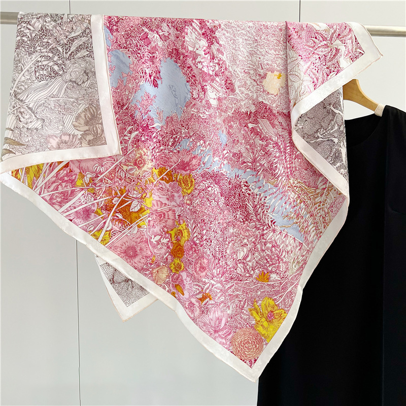 Mulberry Silk Scarf Double Fac - Travel Accessories Neck incelemesi ve fiyatı