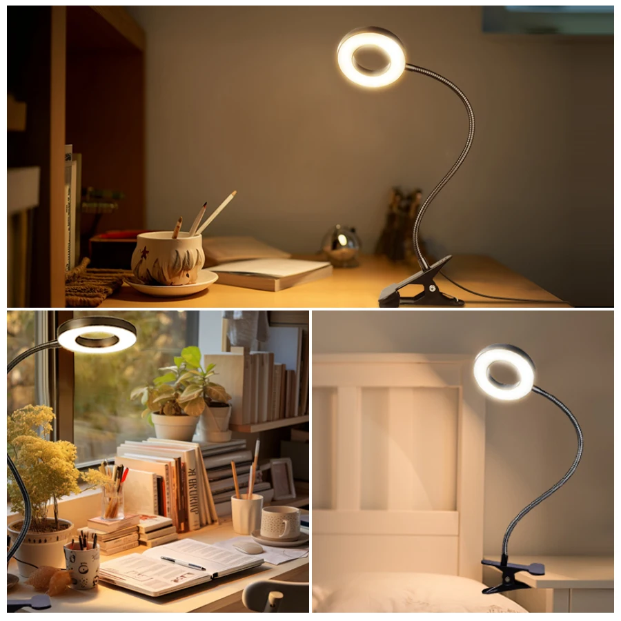 48 LEDs Clip on Desk Lamp 360° - Book Light Flexible incelemesi ve fiyatı