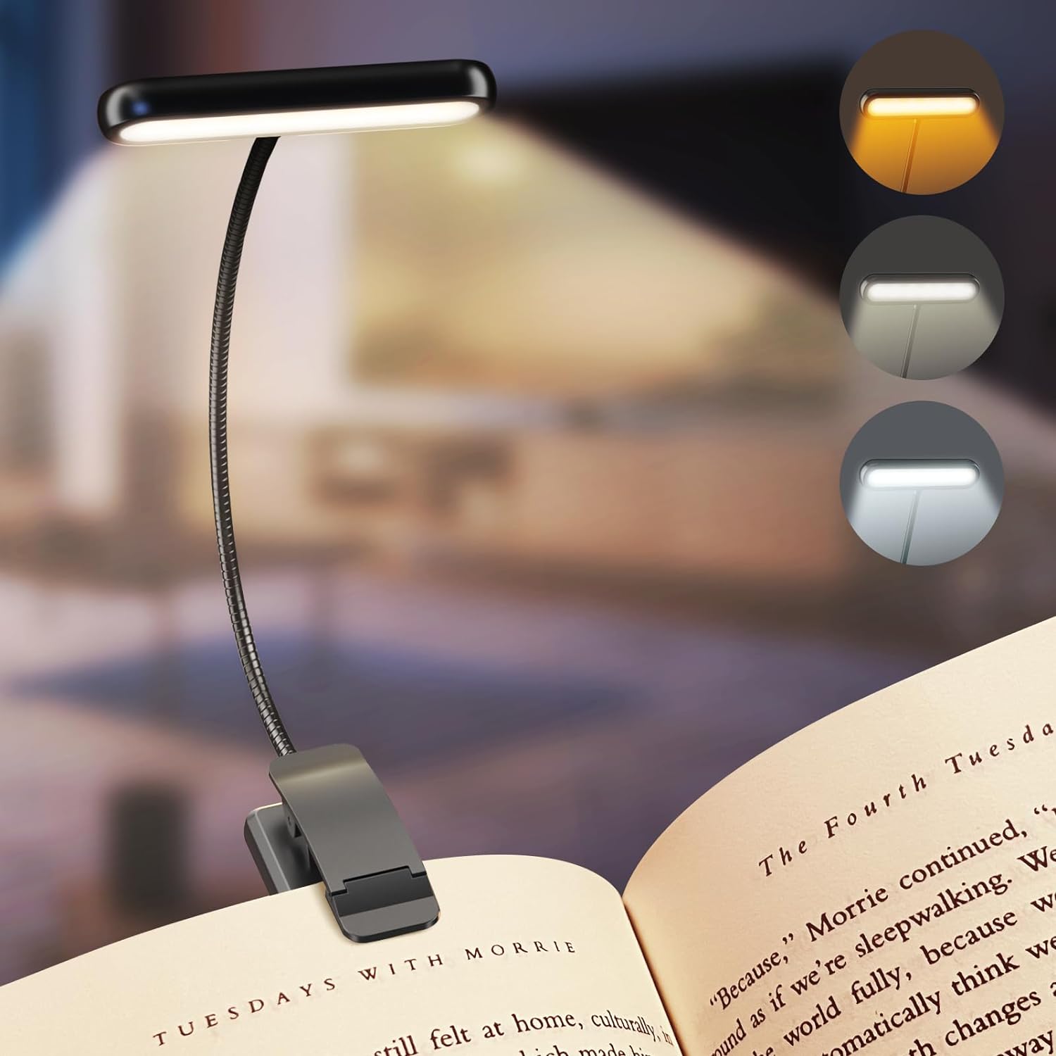 LED Book Light Reading Light E - Book Light Flexible incelemesi ve fiyatı