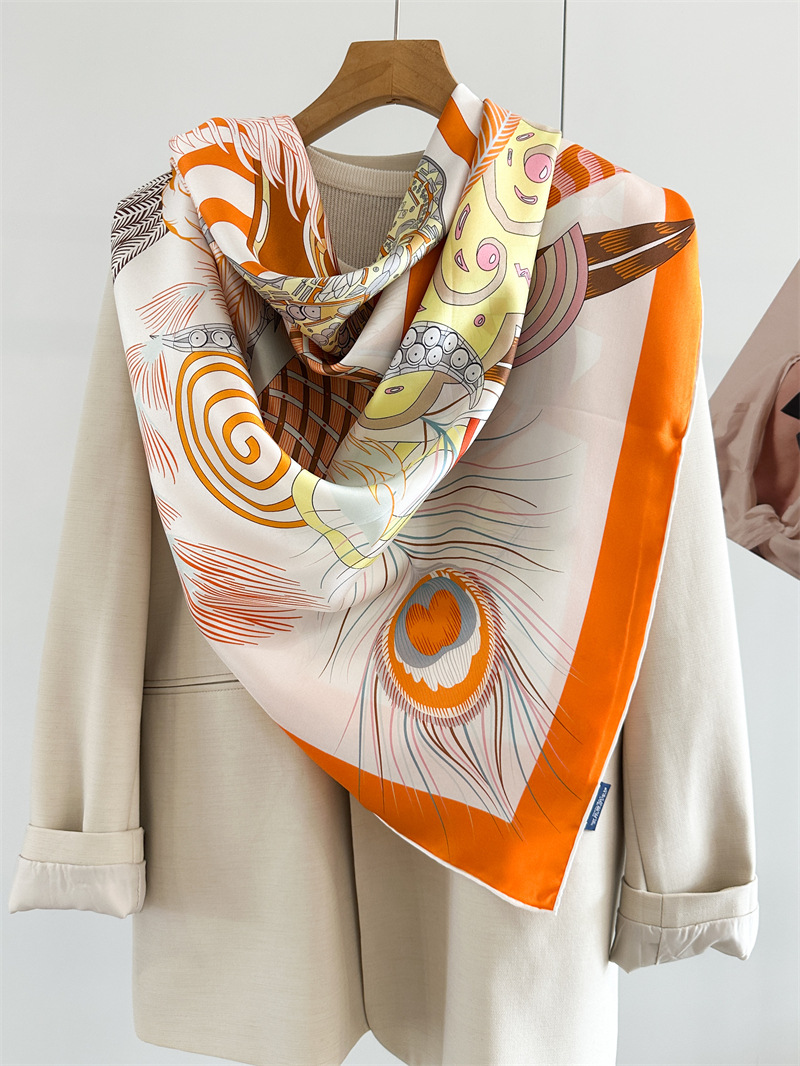 Designer Silk Scarf Women Spri - Travel Accessories Deals incelemesi ve fiyatı