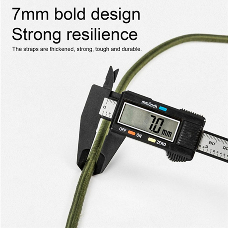 30-210cm 7mm Packing Ropes Ela - Travel Accessories Luggage Straps incelemesi ve fiyatı