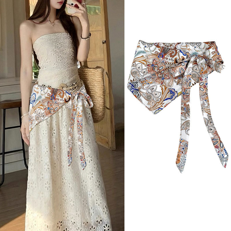 Cashew flower triangular scarf - Travel Accessories Deals incelemesi ve fiyatı