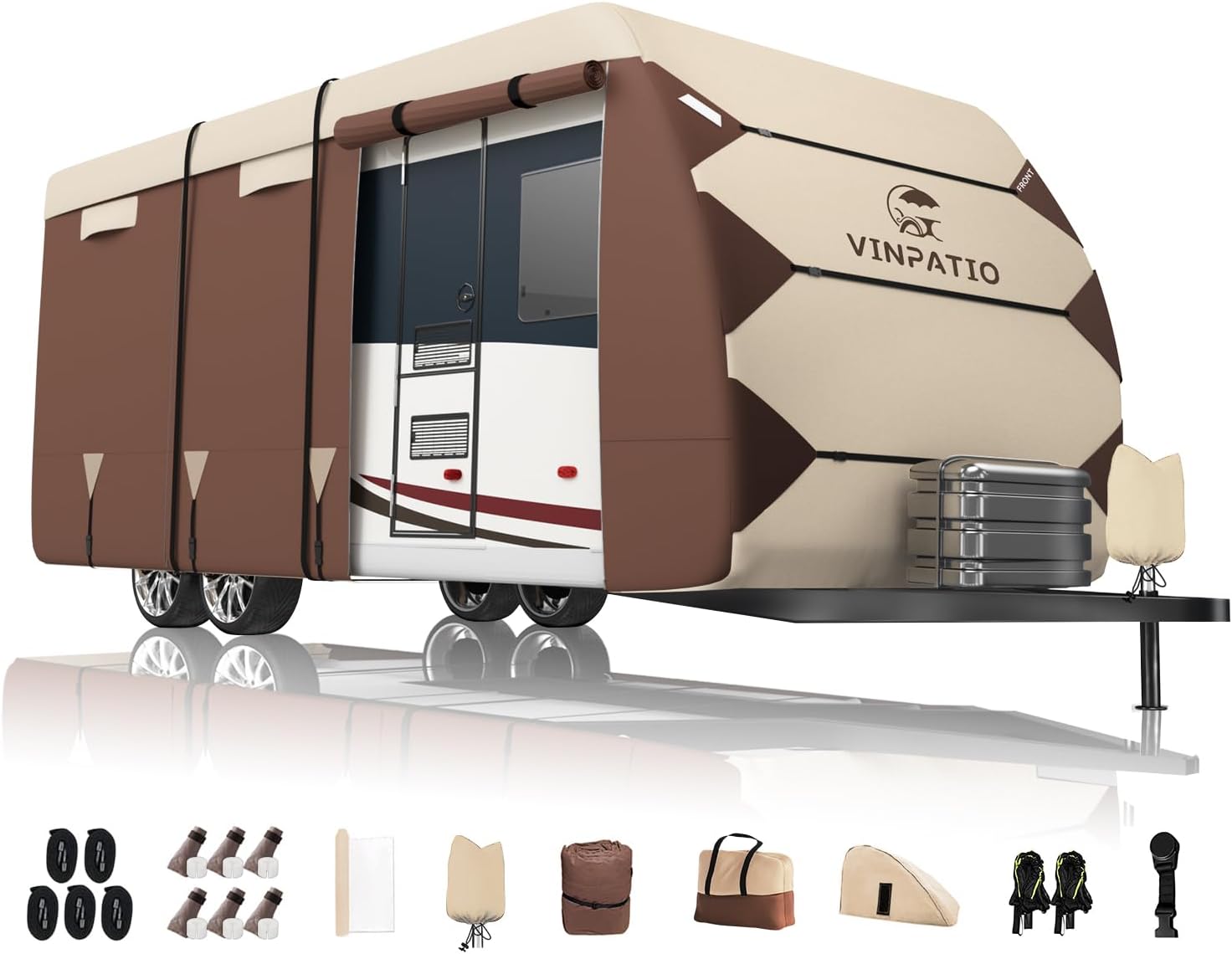 Vinpatio Travel Trailer RV Cov - Travel Accessories Kit incelemesi ve fiyatı