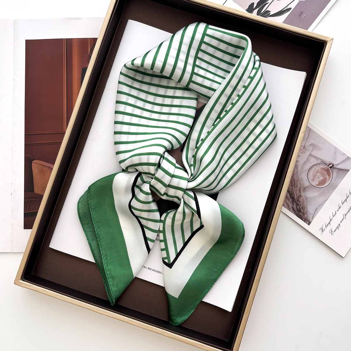 Luxury Print Scarf For Women E - Travel Accessories Neck incelemesi ve fiyatı