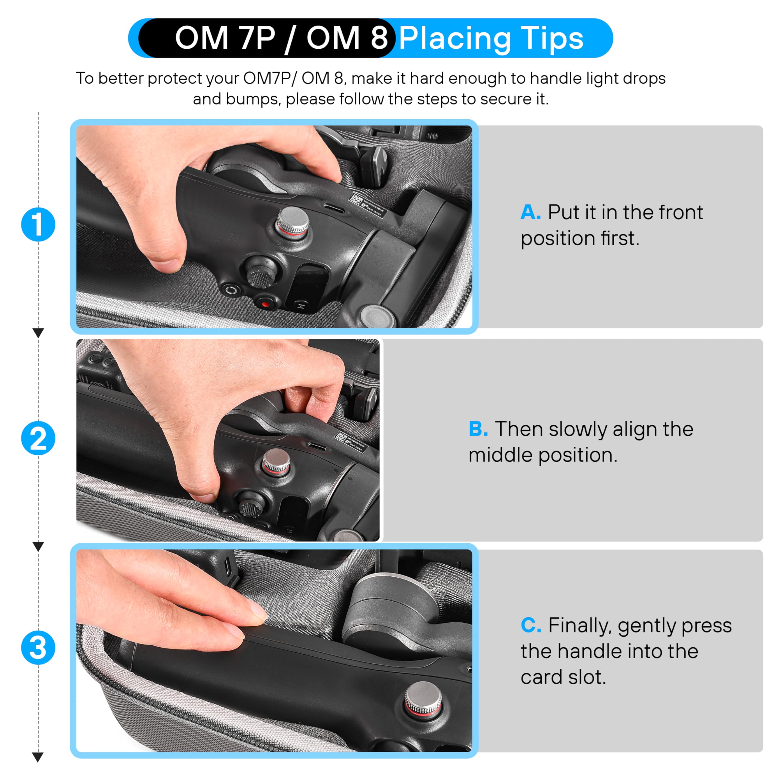 Storage Bag for DJI Osmo Mobil - Travel Accessories Case incelemesi ve fiyatı