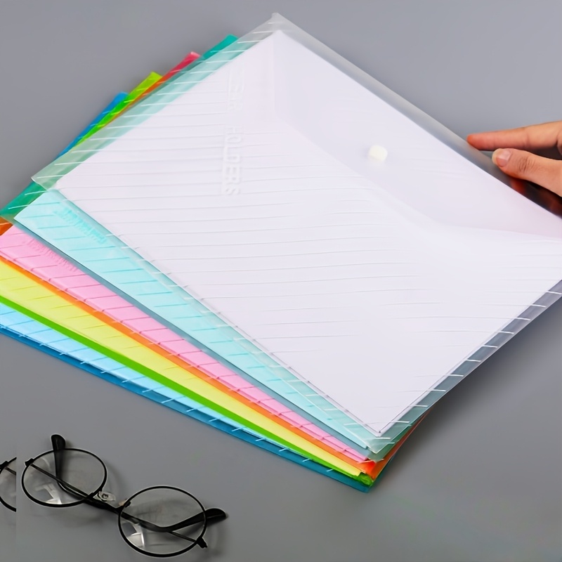 5/10 Pcs/set A4 Transparent Fi - Document Organizer Folder incelemesi ve fiyatı