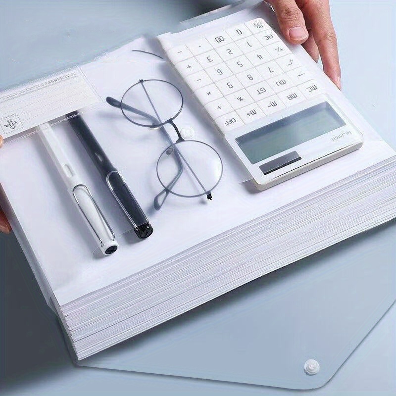 5/10 Pcs/set A4 Transparent Fi - Document Organizer Folder incelemesi ve fiyatı
