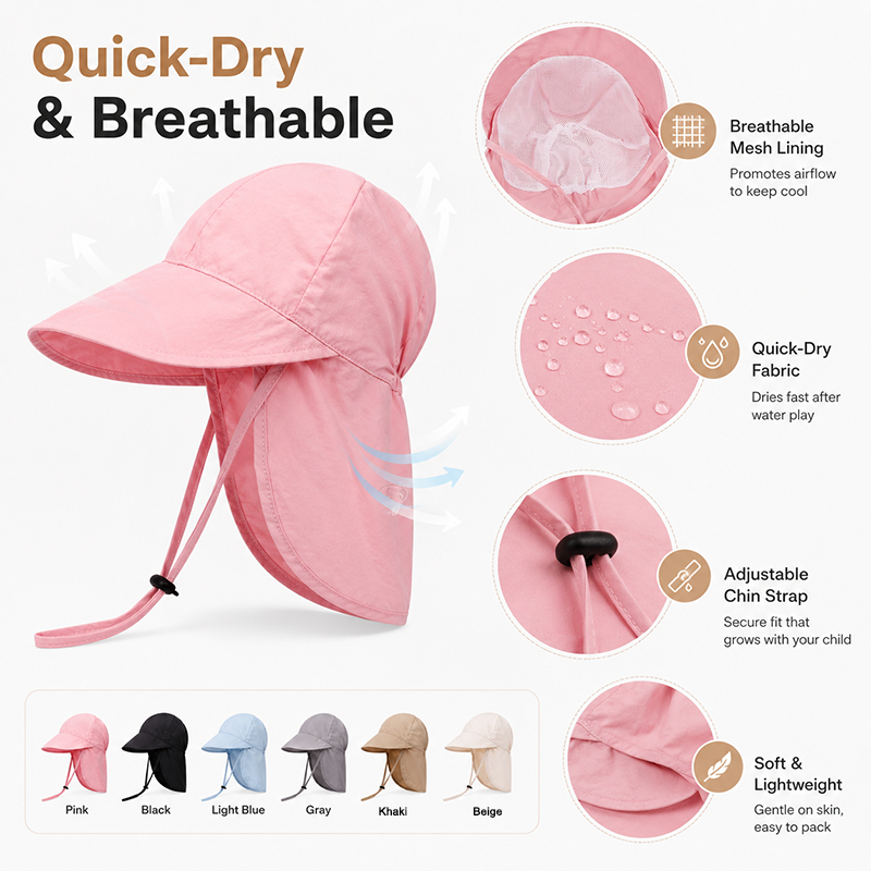 Quick Dry Baby Hats Summer Thi - Travel Accessories Deals incelemesi ve fiyatı