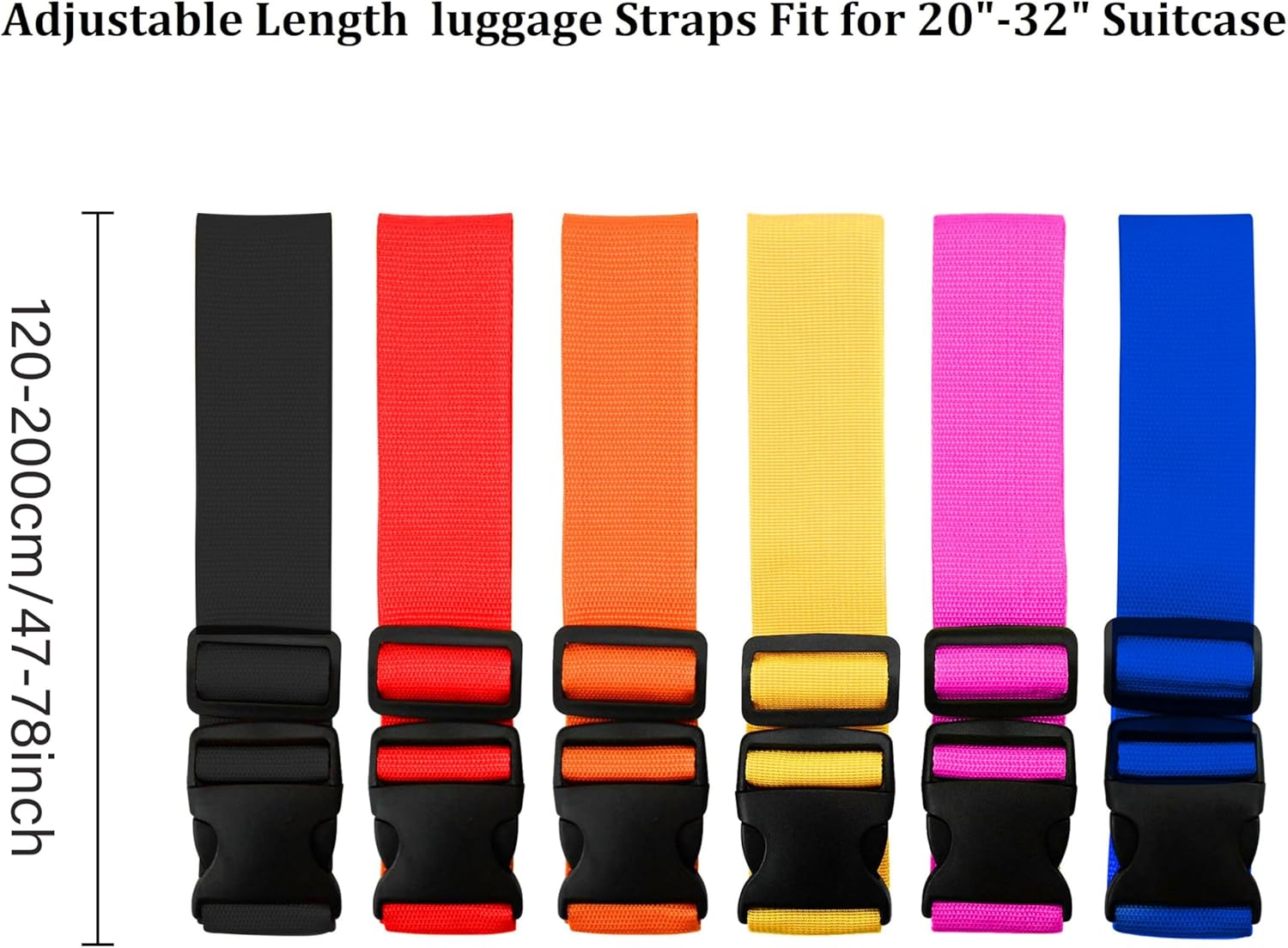 2 Pack Adjustable Luggage Stra - Travel Accessories Kit incelemesi ve fiyatı
