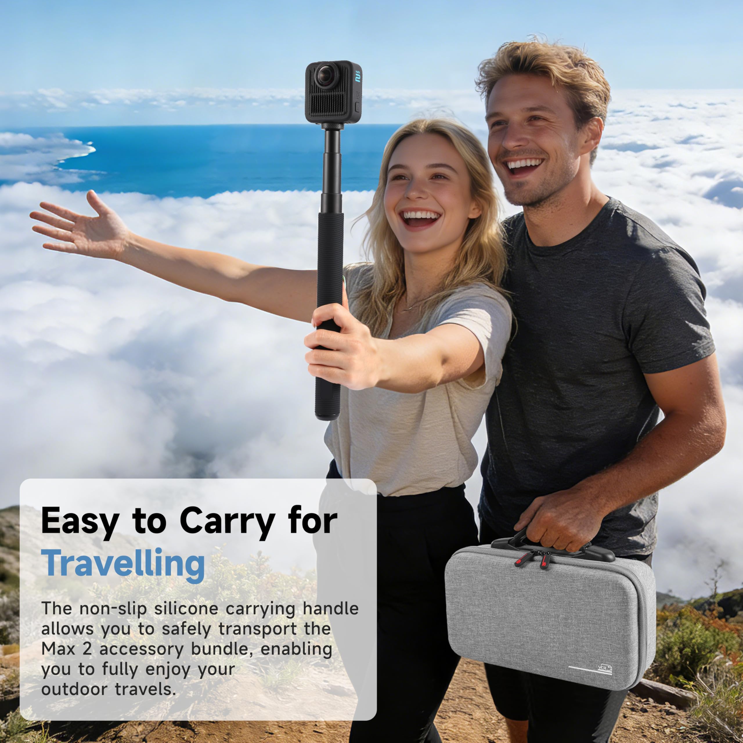 Carrying Case for Gopro Max 2  - Travel Accessories Case incelemesi ve fiyatı