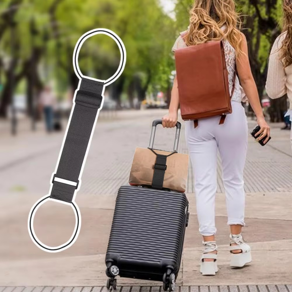 2PCS Adjustable Elastic Luggag - Travel Accessories Luggage Straps incelemesi ve fiyatı