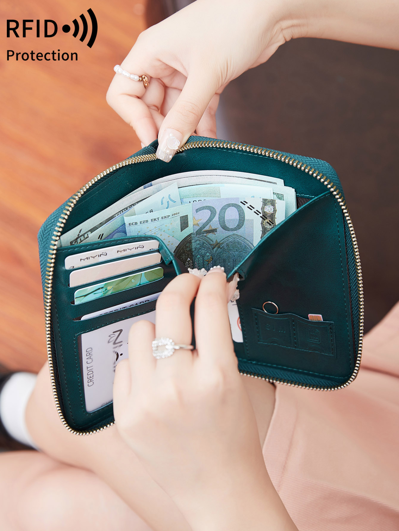 RFID shielded passport wallet  - Travel Wallet Slim incelemesi ve fiyatı