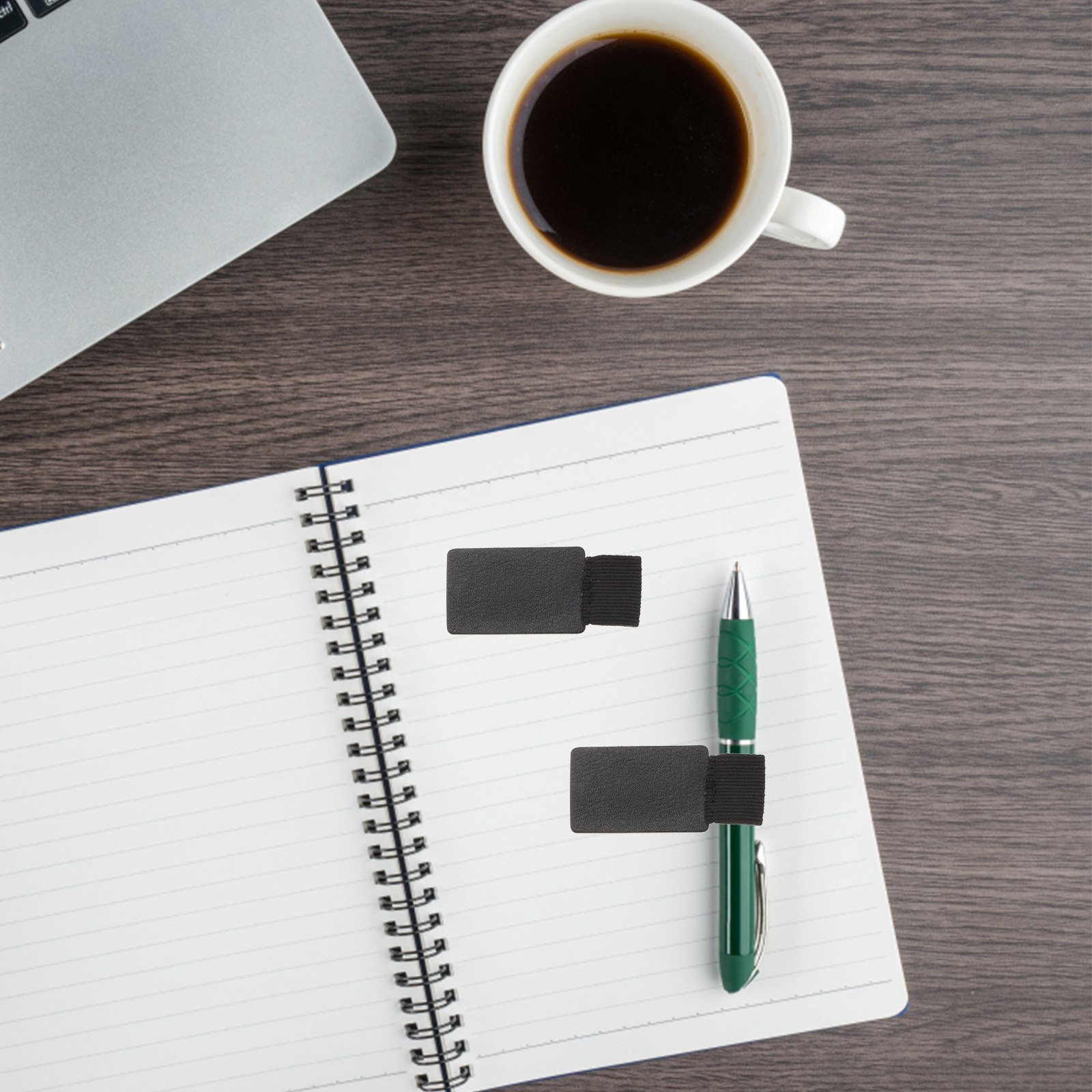 4Pcs Black Elastic Pen Clip No - Travel Notebook Journal incelemesi ve fiyatı