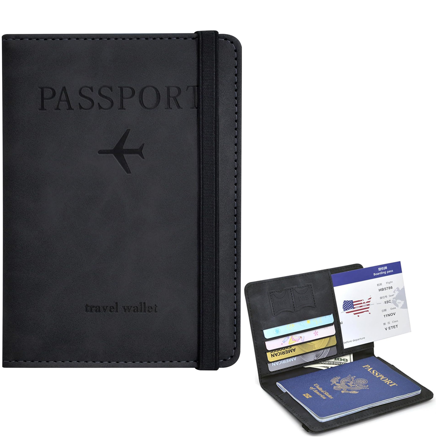 Passport Holder Wallet Cover T - Travel Wallet Slim incelemesi ve fiyatı