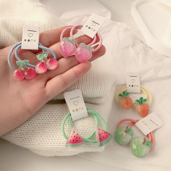 Kids Carrot Hair Ties 5 Pair N - Travel Accessories With Toddler incelemesi ve fiyatı