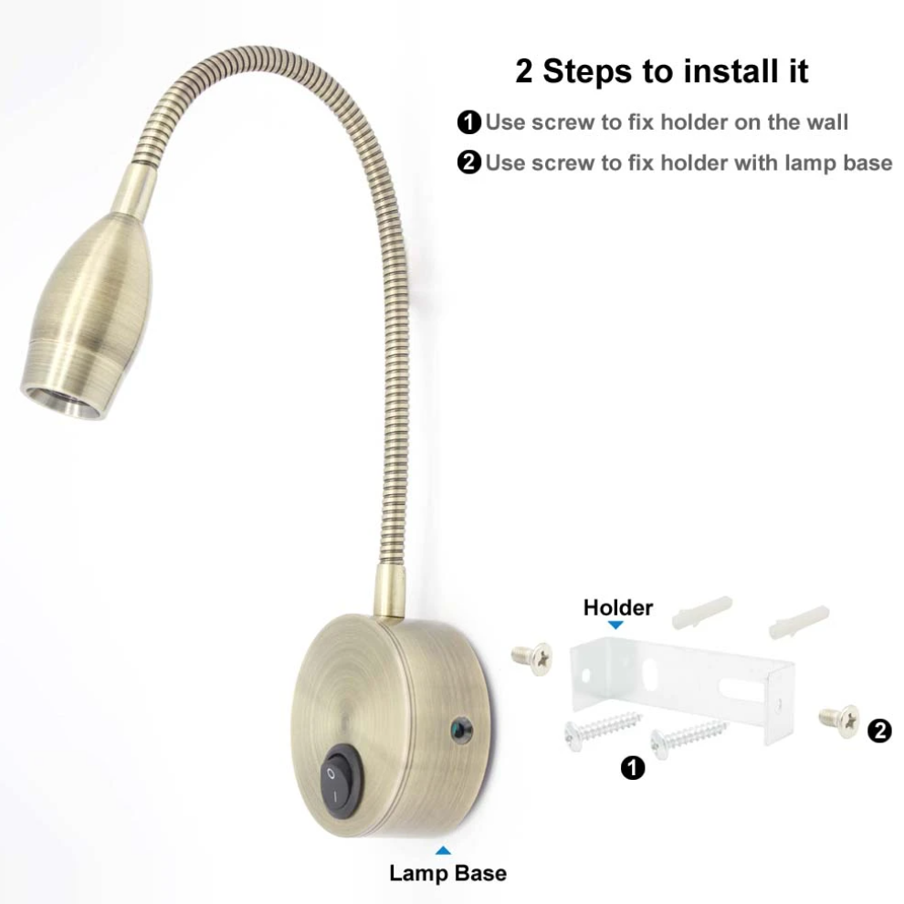3W LED Flexible Reading Light  - Book Light Flexible incelemesi ve fiyatı