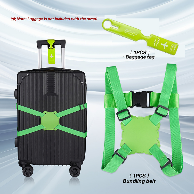 2-Piece Luggage Strap Set + Lu - Travel Accessories Kit incelemesi ve fiyatı