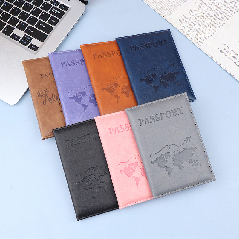 Unisex PU Leather Passport Cov - Travel Wallet Slim incelemesi ve fiyatı
