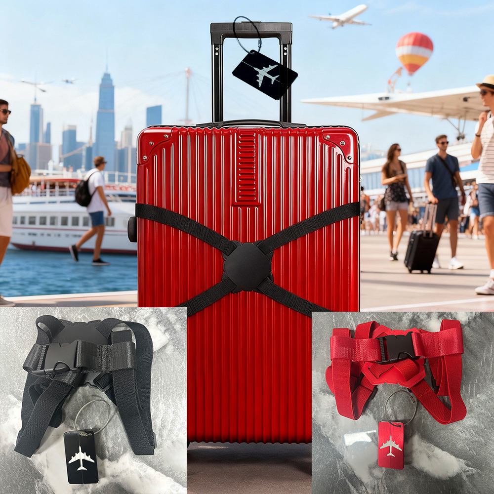 2Pcs/Set Combination Set of Ou - Travel Accessories Luggage Straps incelemesi ve fiyatı