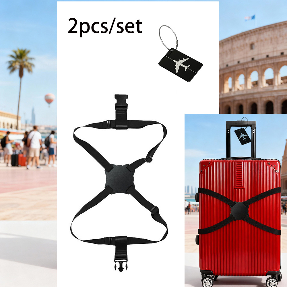 2Pcs/Set Combination Set of Ou - Travel Accessories Luggage Straps incelemesi ve fiyatı