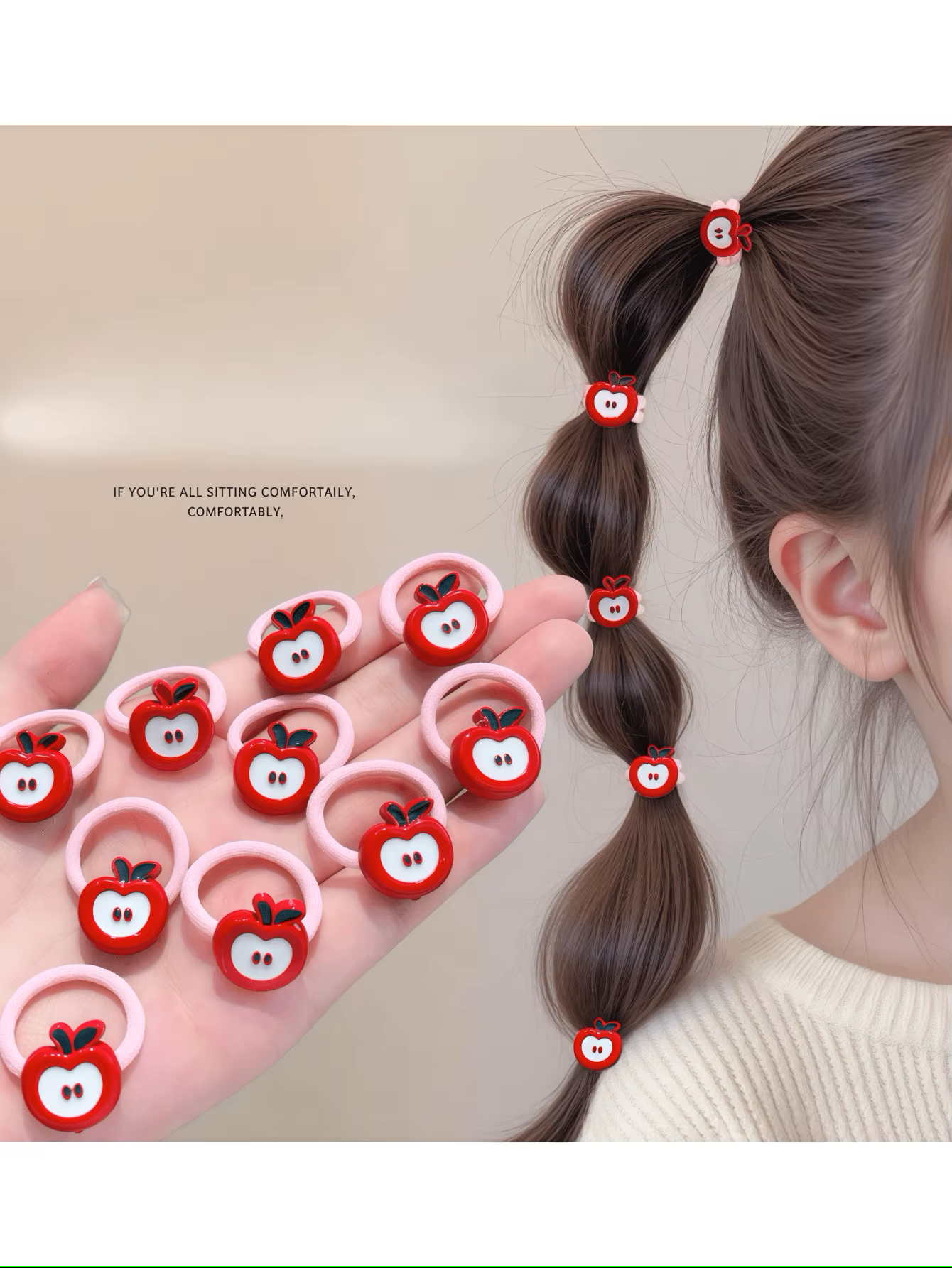 10/20pc Cute Strawberry & Appl - Travel Accessories With Toddler incelemesi ve fiyatı