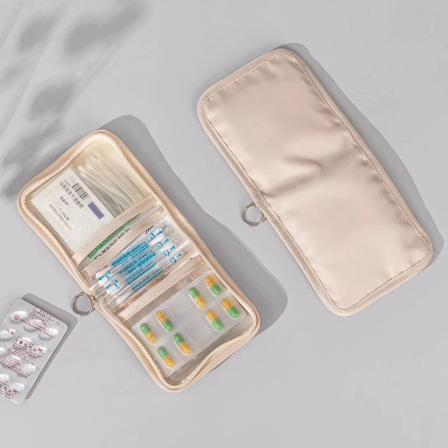 Zippered Pocket Medicine Bag O - Travel Accessories Kit incelemesi ve fiyatı