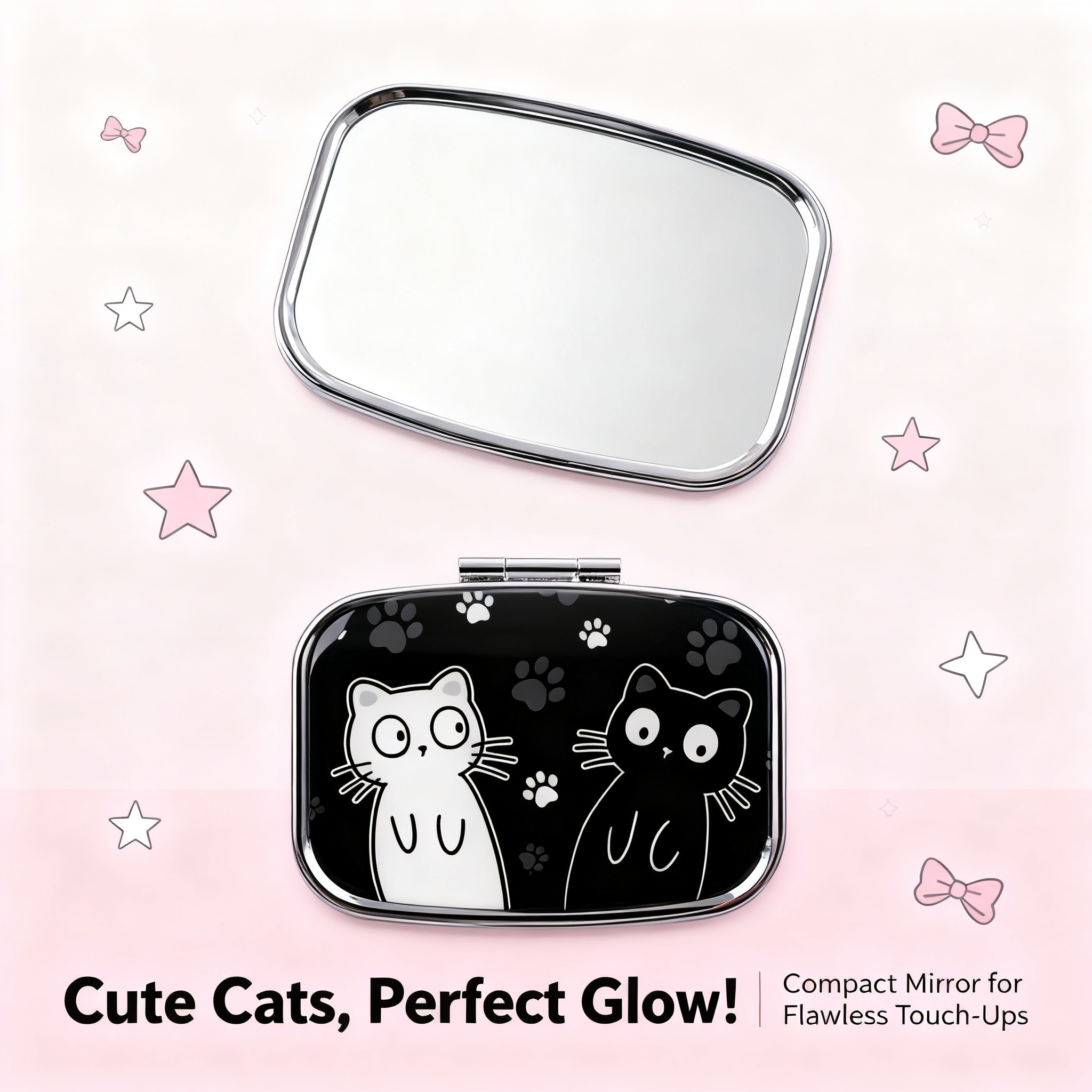 Cartoon Black And White Cat Tr - Travel Accessories Kit incelemesi ve fiyatı