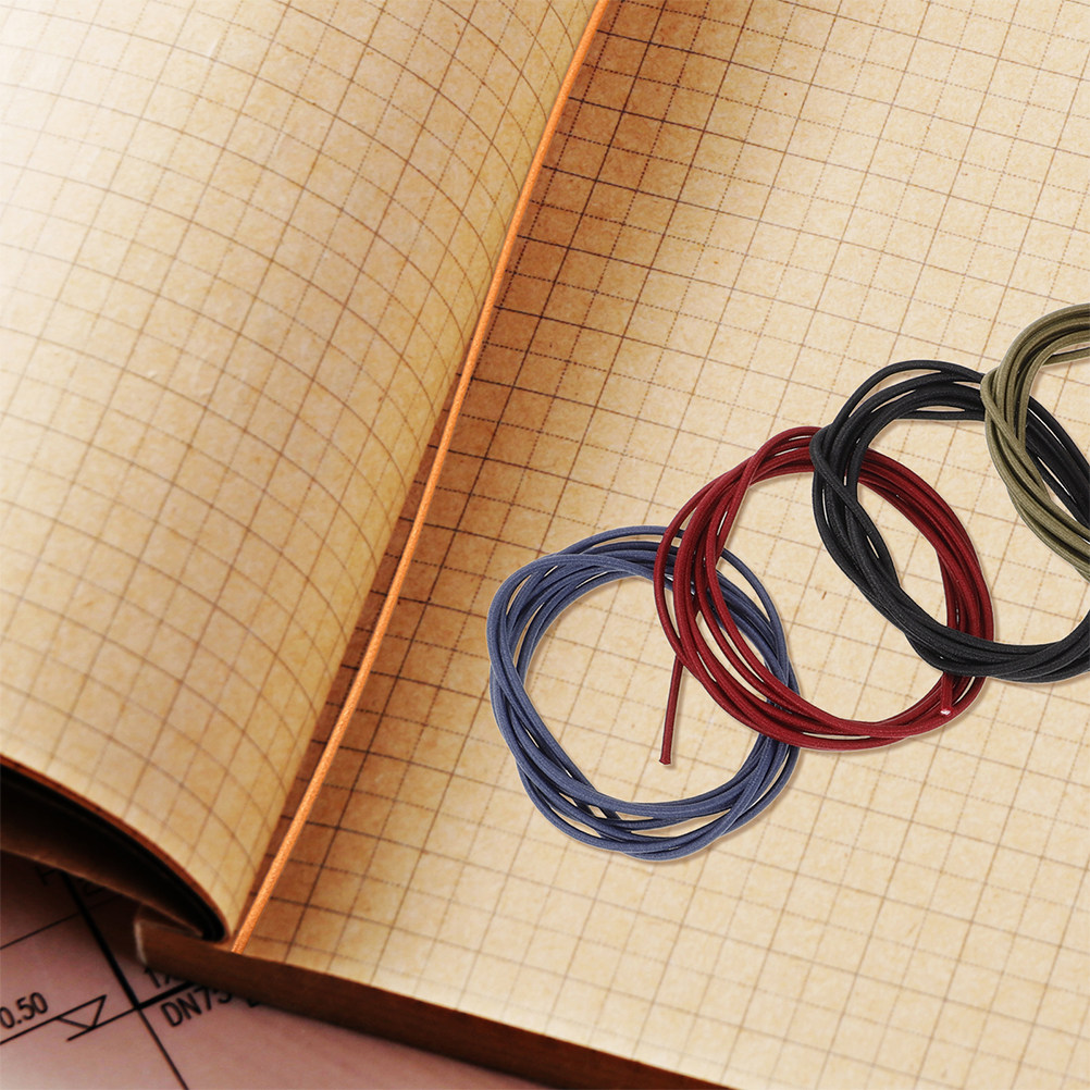 10Pcs Nylon Rope Elastic Bands - Travel Notebook Journal incelemesi ve fiyatı