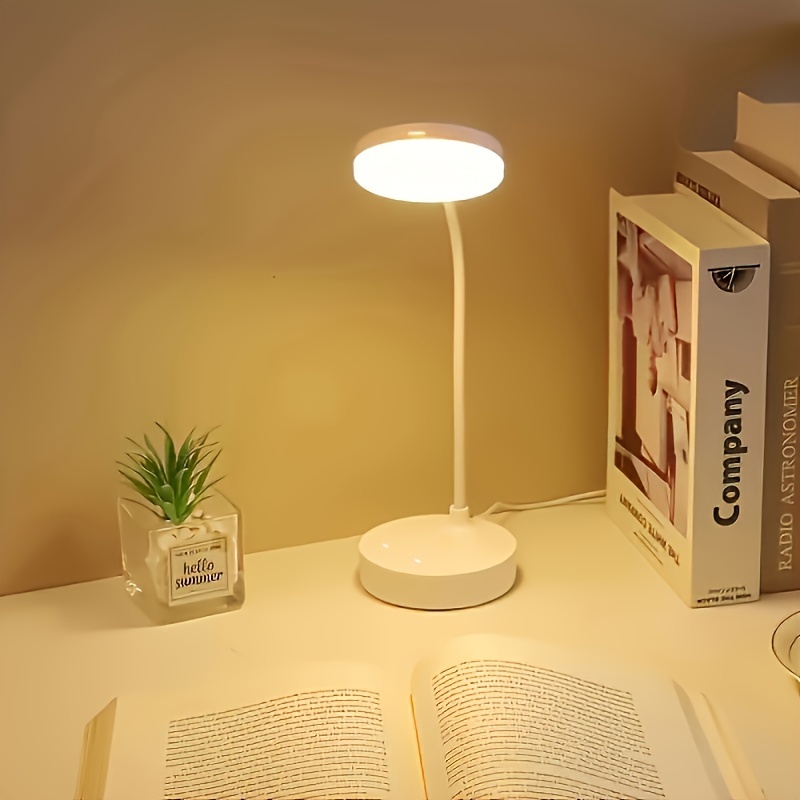 LED Desk Lamp With USB Chargin - Book Light Flexible incelemesi ve fiyatı