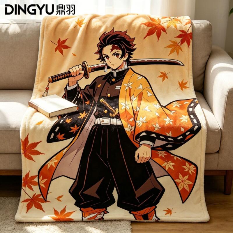 Anime Demon Slayer Flannel Bla - Travel Accessories As Gifts incelemesi ve fiyatı