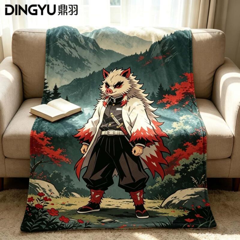Anime Demon Slayer Flannel Bla - Travel Accessories As Gifts incelemesi ve fiyatı