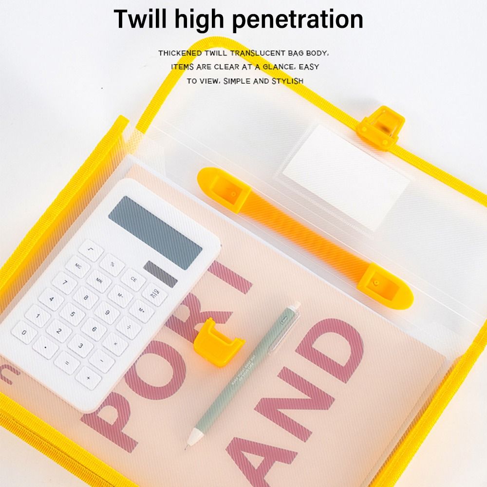 A4 Transparent File Folders Po - Document Organizer Folder incelemesi ve fiyatı