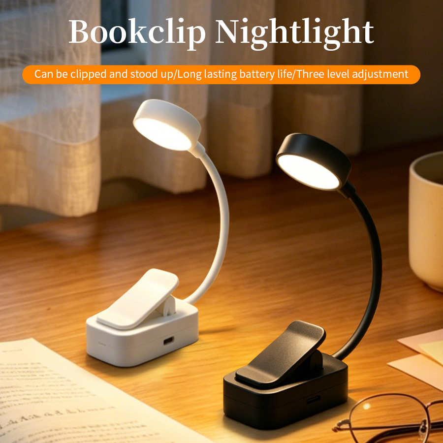 LED Desk Lamp Rechargeable Cli - Book Light Flexible incelemesi ve fiyatı