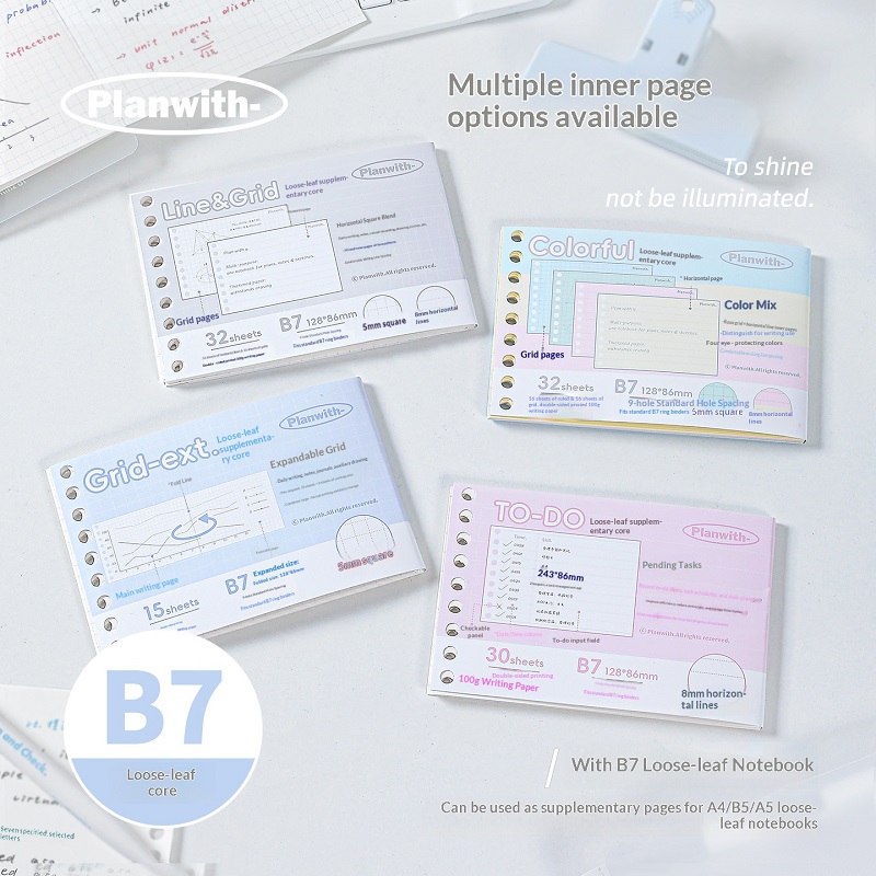 Planwith Mini B7 Loose Leaf No - Travel Notebook Journal incelemesi ve fiyatı