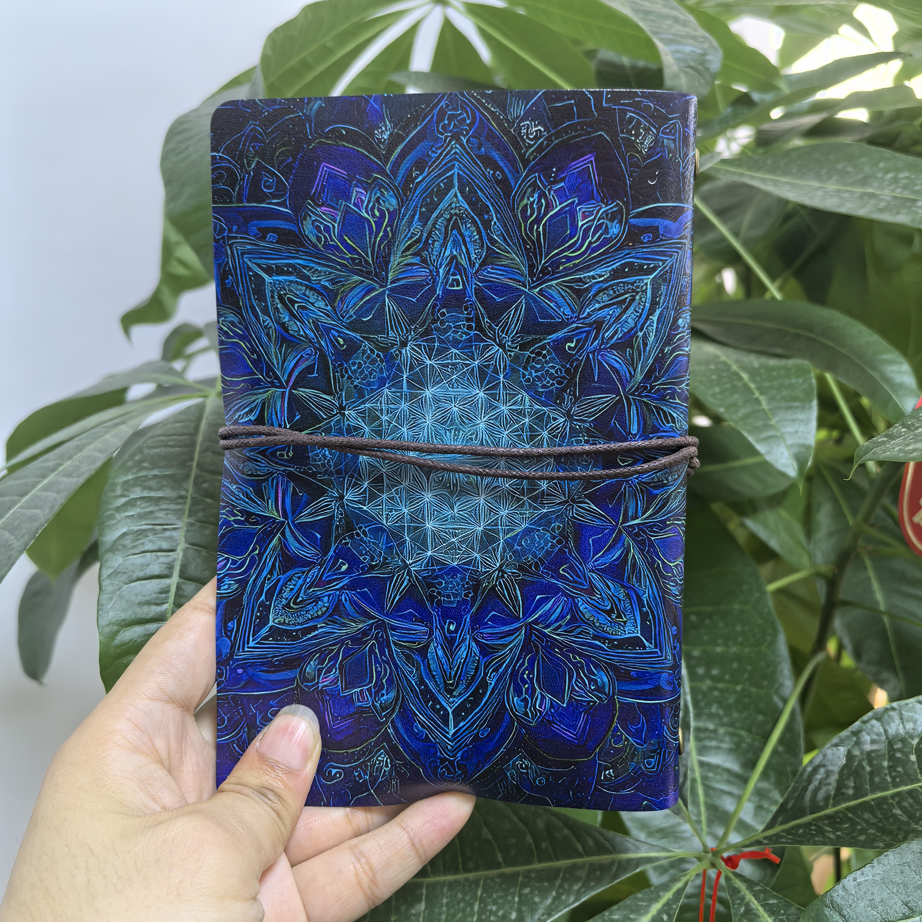 Mystical Blue Mandala Sacred G - Travel Notebook Journal incelemesi ve fiyatı